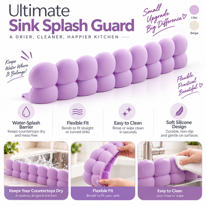 ✨Last Day 49% OFF ✨Dopamine Silicone Sink Splash Guard