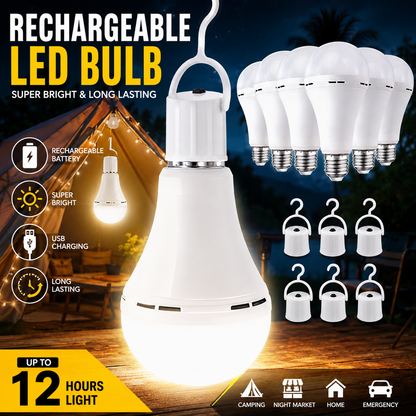 Rechargeable Emergency LED Light Bulbs