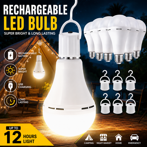 Rechargeable Emergency LED Light Bulbs
