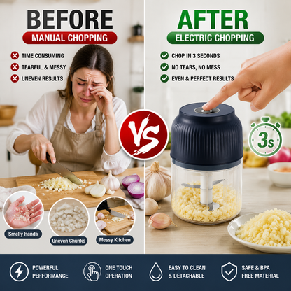 😩 Still Chopping Garlic by Hand? This Kitchen Gadget Does It in 3 Seconds